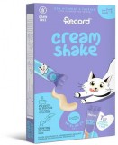 RECORD CREAM SHAKE Nedves Jutalomfalat Macskáknak Halas 7 x 12 g