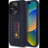Red Bull RBHMP15L24SIOLRV Silicone Vertical Logo Magsafe-Kompatibilis Tok iPhone 15 Pro - Sötétkék (RBHMP15L24SIOLRV)