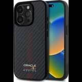 Red Bull RBHMP15X24CFGSMK Carbon Fiber Power Bar Magsafe-Kompatibilis Tok iPhone 15 Pro Max - Fekete (RBHMP15X24CFGSMK)