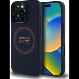 Red Bull RBHMP16X24SIILVR Silicone Red Ring MagSafe- Kompatibilis Tok iPhone 16 Pro Max - Sötétkék (RBHMP16X24SIILVR)