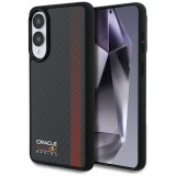 Red Bull Real Carbon Fiber Powerbar Samsung Galaxy S25 Edge MagSafe tok, fekete