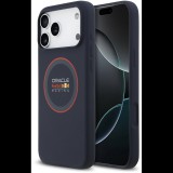 Red Bull Silicone Red Ring MagSafe iPhone 17 Pro Max Navy tok (RBHMP17X24SIILVR)