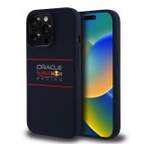 Red Bull szilikon Horizontal Logo MagSafe tok iPhone 14 Pro készülékhez tengerészkék