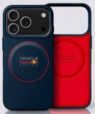 Red Bull szilikon Red Ring MagSafe tok az iPhone 17 Pro-hoz Navy Blue