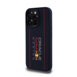 Red Bull Vertical Logo iPhone 16 Pro szilikon MagSafe tok, tengerészkék