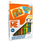 Red Castle Minyonok: homokfestő készlet