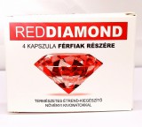 RED DIAMOND FOR MEN POTENCIANÖVELŐ KAPSZULA - 4 DB