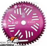 Red Mountain fűkaszakés vastagság 1,25 mm/vágóélek 36 / Ø tengely furat 25,4 mm