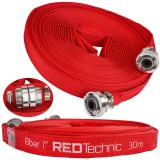 Red Technic Tűzoltó tömlő gyorscsatlakozóval 1" 30M 8 BAR RTWS0066