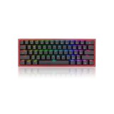 Redragon Fizz Pro black Blue Switch mechanikus billentyűzet (HU, USB, fekete)