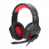 REDRAGON H220 Themis Gaming Headset fekete/piros
