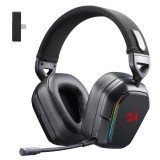 Redragon H868 Wireless Bluetooth RGB Gaming Fejhallgató Headset - Fekete (H868)