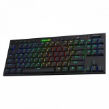 Redragon Horus TKL Blue Switch vezetékes/vezeték nélküli billentyűzet fekete (K621-RGB_BLUE_HU) (K621-RGB_BLUE_HU) - Billentyűzet