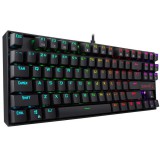REDRAGON Kumara RGB Blue Switch fekete magyar K552RGB-1_BLUE_HU