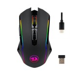 Redragon Ranger M910-KS Wireless Gaming Egér - Fekete (M910-KS)