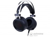 Redragon Scylla gamer headset fejhallgató, fekete-piros