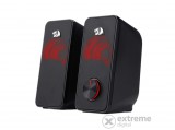 Redragon Stentor 2.0 hangszórók, piros fény, Fekete
