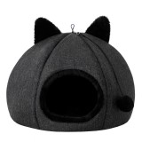 Reedog Kitty Head Black macska iglu