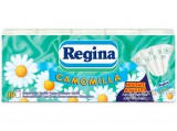 Regina Camomilla 4 réteg, mintás, illatosított papír zsebkendő, 10x9db