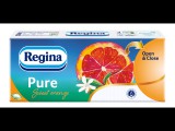 Regina papírzsebkendő narancs 90db 3rétegű