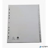 Regiszter, műanyag, A4+, 1-31, EXACOMPTA, szürke