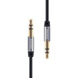 Remax RL-L100 Aux mini jack kábel 3.5mm 1m fekete (RL-L100 Black)