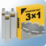 REMS fúrókorona szett UDKB-LS Starter-Set 62-82-132