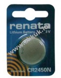 Renata lithium gombelem típus CR2450N 1db/csom.