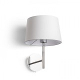 Rendl Light BROADWAY fali lámpa fehér króm 230V LED E27 15W