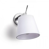 Rendl Light JERSEY fali lámpa fehér króm 230V E27 42W