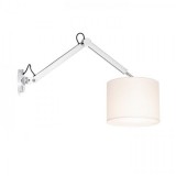 Rendl Light MADISON W fali lámpa fehér króm 230V LED E27 15W