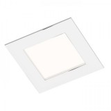 Rendl Light SLENDER SQ 8 süllyesztett lámpa króm 230V LED 3W 3000K