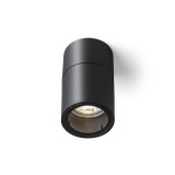 Rendl Light SORANO mennyezeti lámpa fekete műanyag 230V LED GU10 8W IP44