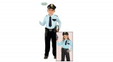 Rendőr járőr halloween farsangi jelmez szett - gyerek (méret: L)