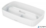 Rendszerező tálca, fogantyúval, kicsi, LEITZ "MyBox", fehér