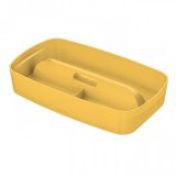 Rendszerező tálca, fogantyúval, LEITZ "MyBox Cosy", melegsárga