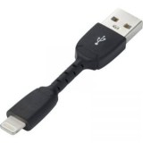 Renkforce USB 2.0 Csatlakozókábel [1x USB 2.0 dugó, A típus - 1x Apple Dock dugó Lightning] 0.05 m Fekete