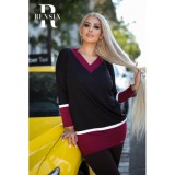 RENSIX fekete/bordó tunika  -40%