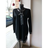 RENSIX fekete fűzős tunika