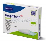 RESPOSORB SILICONE 10 x 20 cm Szuperabszorbens hidrocelluláris kötszer szilikonréteggel 1db