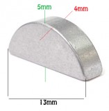 Retesz 10db-os szettben 4*5*13mm