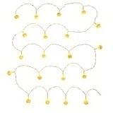 RETLUX RXL 271 20 LED meleg fehér ezüst golyócskák karácsonyi gömbfüzér