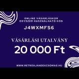 Retró Ajándékcsomag 20.000 Ft-os ajándékutalvány