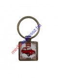 Retro autós (régi Fiat) kulcstartó