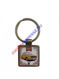 Retro autós (sárga Lada) kulcstartó