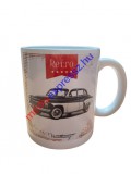 Retro autós (Wartburg) bögre