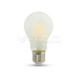 Retro LED izzó - 5W Opál Filament E27 A60 Meleg fehér - 7178 V-TAC