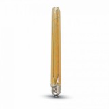 Retro LED izzó - 7W Filament E27 T30 2200K - 7144 V-TAC