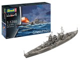 Revell Battleship Gneisenau hajó makett 05181
