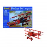 Revell Revell Fokker Dr. 1 Triplane 1:72 makett repülő (04116)